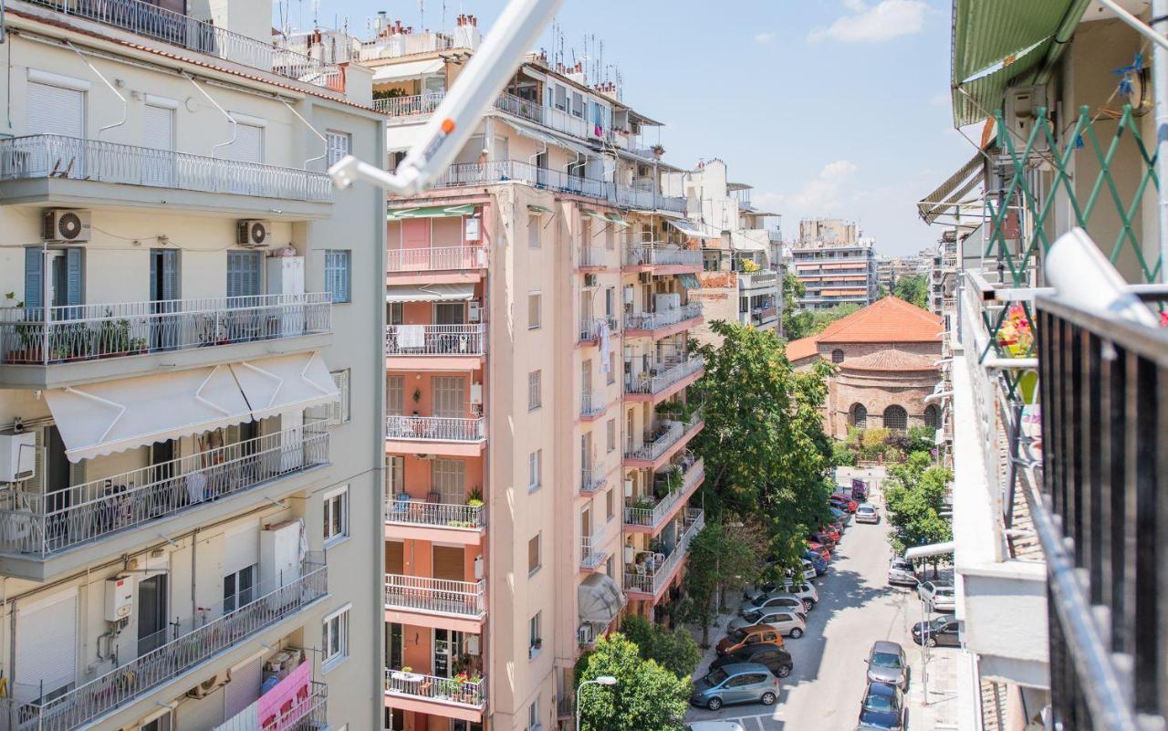 Apricot By Halu! Cozy Apt Next To Agia Sophia Metro Station Salonic Exterior foto