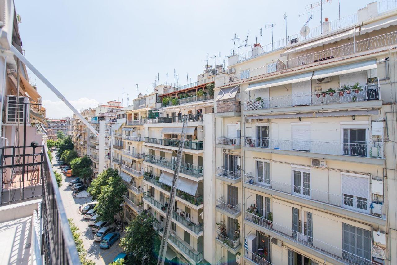 Apricot By Halu! Cozy Apt Next To Agia Sophia Metro Station Salonic Exterior foto